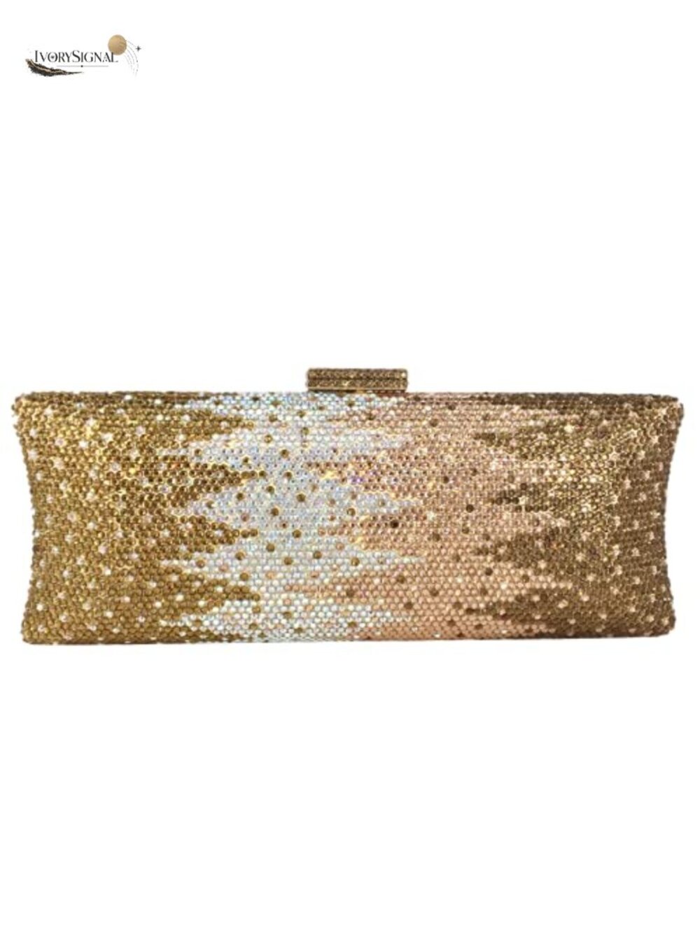 Luxury Rhinestone Evening Clutch Purse with Chain Straps for Weddings Parties